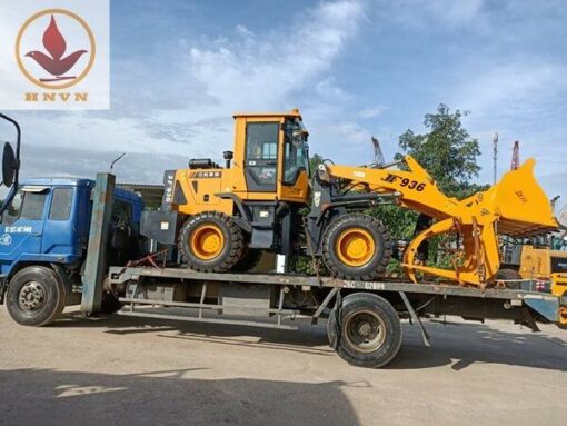 Máy xúc lật JF936, bàn giao cho công ty TNHH Thanh Kha đi Cao Bằng