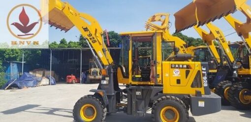 Bàn giao máy xúc lật JF928 cho khách hàng ở Thái Nguyên