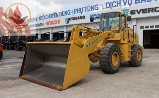 Máy xúc lật Kawasaki 80ZV gầu 3.4m3