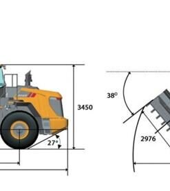 Máy xúc lật LiuGong CLG856H gầu 3m3 đến 4.7m3-7