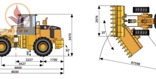 Máy xúc lật LiuGong ZL50CN gầu 3m3-4