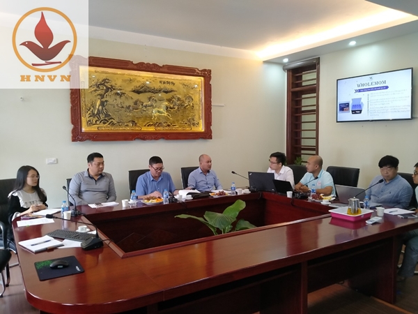 Buổi họp giao lưu giữa công ty cổ phần Vietko VP và công ty TNHH Hanoi Vietnam