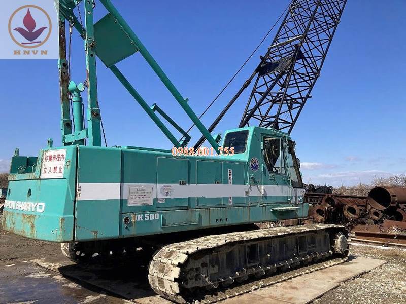Bán cho thuê cẩu bánh xích DH500-5 sản xuất năm 1992