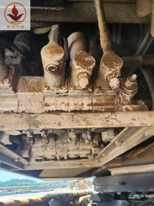 Cẩu xích Kobelco 7080 trọng tải 80 tấn, năm sản xuất 1995