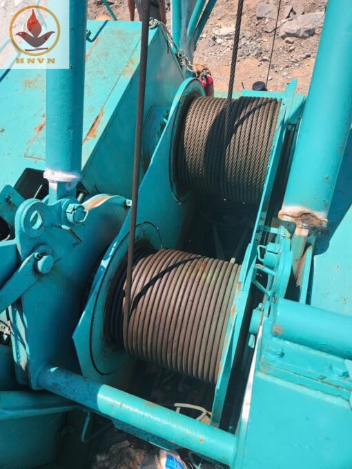 Cẩu xích Kobelco 7080 trọng tải 80 tấn, năm sản xuất 1995