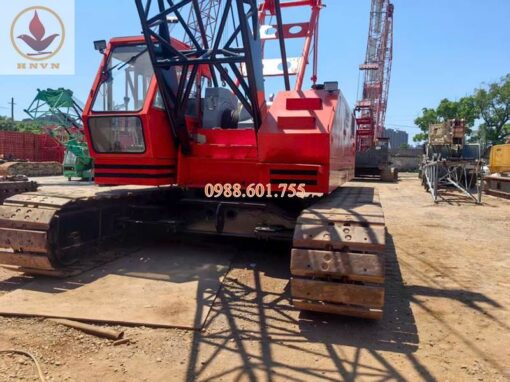 Cẩu bánh xích Hitachi KH150-3 (40 tấn), sản xuất năm 1985
