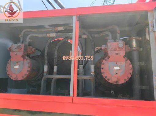 Cẩu bánh xích Hitachi KH150-3 (40 tấn), sản xuất năm 1985