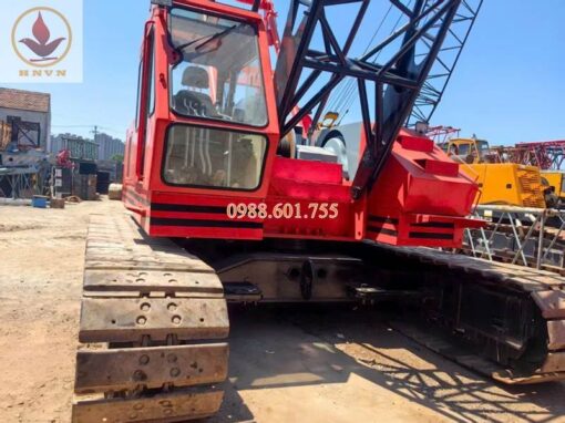 Cẩu bánh xích Hitachi KH150-3 (40 tấn), sản xuất năm 1985