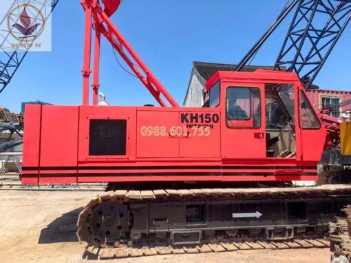 Cẩu bánh xích Hitachi KH150-3 (40 tấn), sản xuất năm 1985