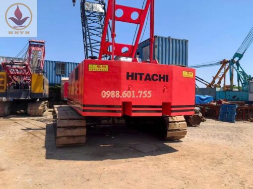 Cẩu bánh xích Hitachi KH150-3 (40 tấn), sản xuất năm 1985