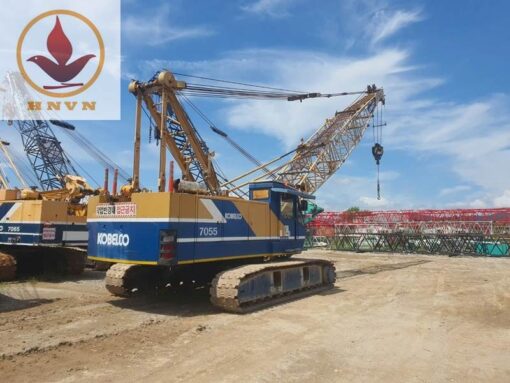 Cẩu bánh xích Kobelco 7055-1 – Đời 1991 – Cần 36m