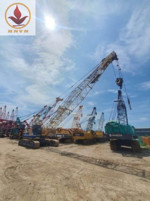 Cẩu bánh xích Kobelco 7055-1 – Đời 1991 – Cần 36m