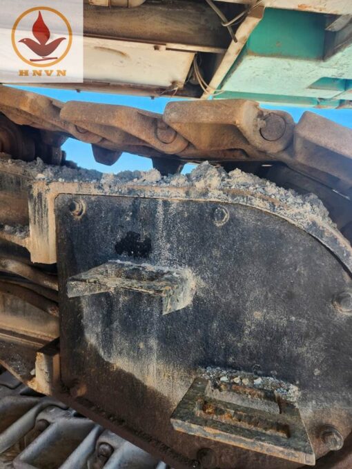 Cẩu bánh xích Kobelco 7080 trọng tải 80 tấn, sản xuất năm 1990