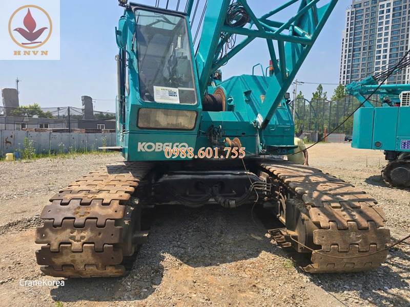 Bán cẩu bánh xích Kobelco 7055-1 đời 1990, cần 33m