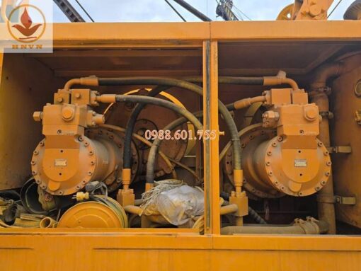 Cẩu bánh xích Samsung CX500C 50 tấn, đời 1995