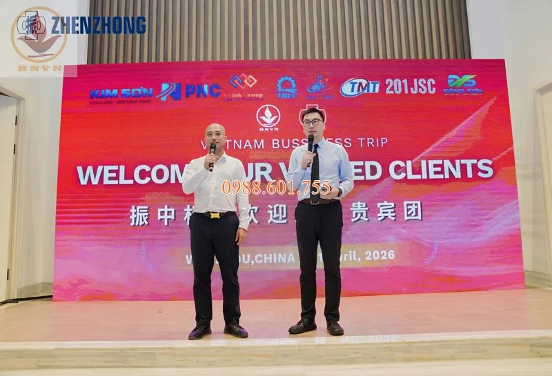 Tham quan nhà máy ZhenZhong tại Ôn Châu, Trung Quốc