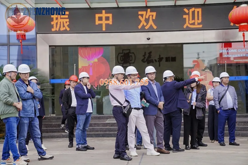 Tham quan nhà máy ZhenZhong tại Ôn Châu, Trung Quốc