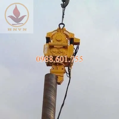 Búa rung điện ZhenZhong – Giải pháp đóng cọc, nhổ cọc hiệu quả cho công trình nền móng