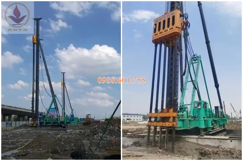 Các điểm lợi thế của sản phẩm búa khoan cọc CDM hãng Zhenzhong