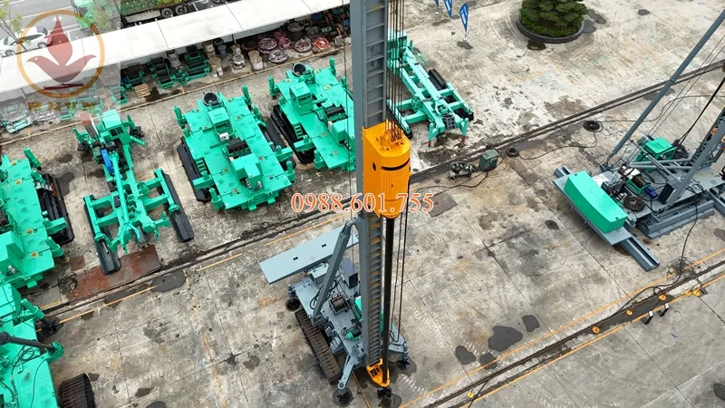 Ra mắt dòng máy cọc bánh xích JU90 – JU120 – JU160