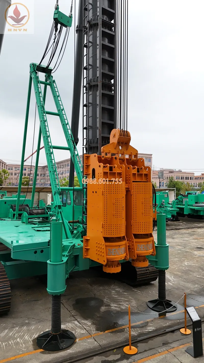 Ra mắt dòng máy cọc bánh xích JU90 – JU120 – JU160