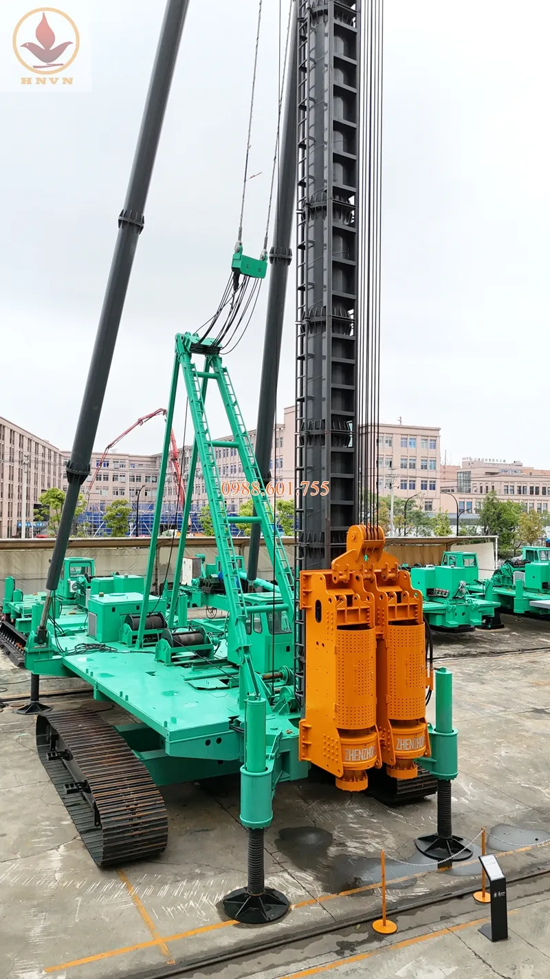 Ra mắt dòng máy cọc bánh xích JU90 – JU120 – JU160
