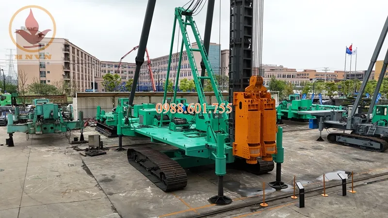 Ra mắt dòng máy cọc bánh xích JU90 – JU120 – JU160
