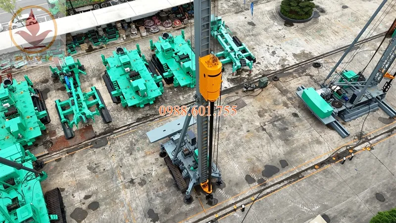 Ra mắt dòng máy cọc bánh xích JU90 – JU120 – JU160
