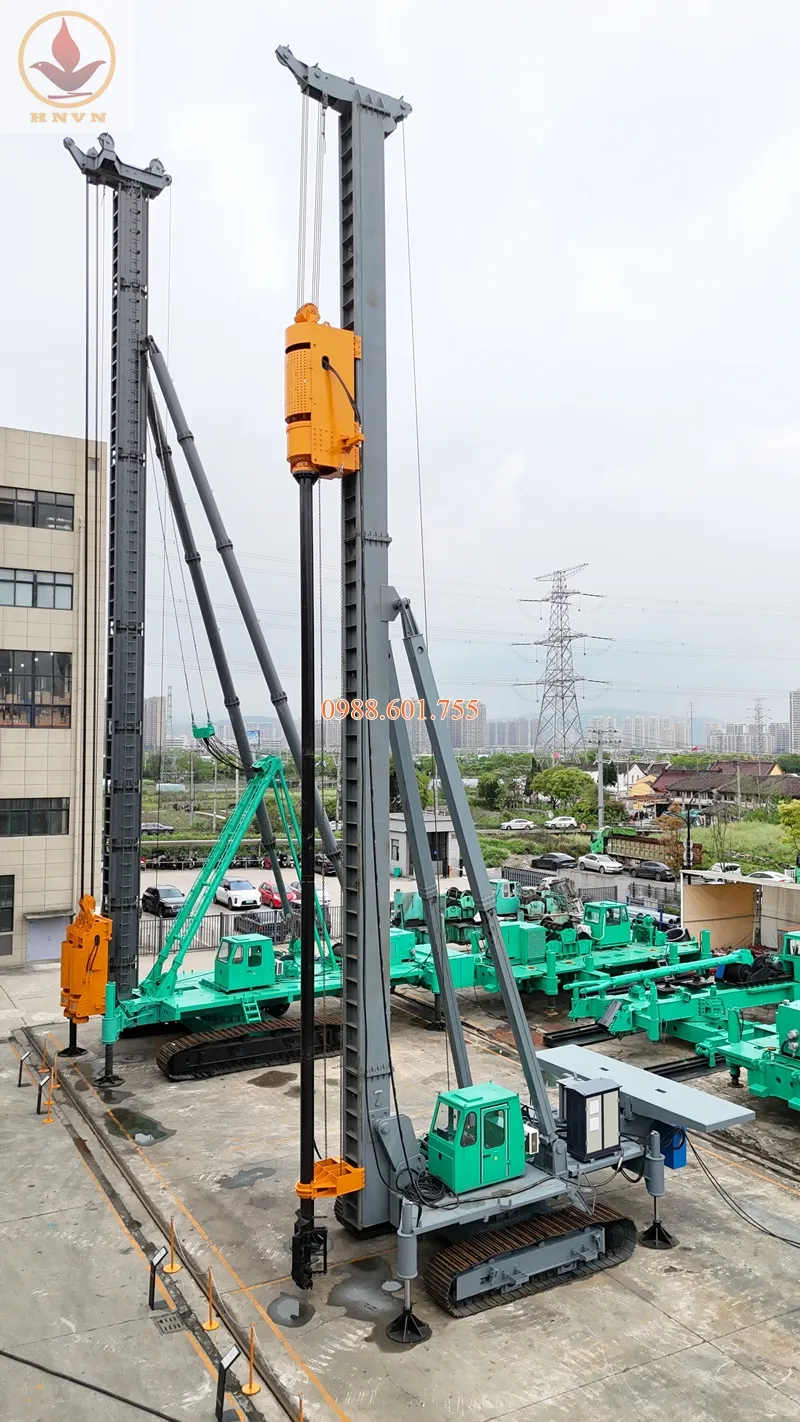 Ra mắt dòng máy cọc bánh xích JU90 – JU120 – JU160