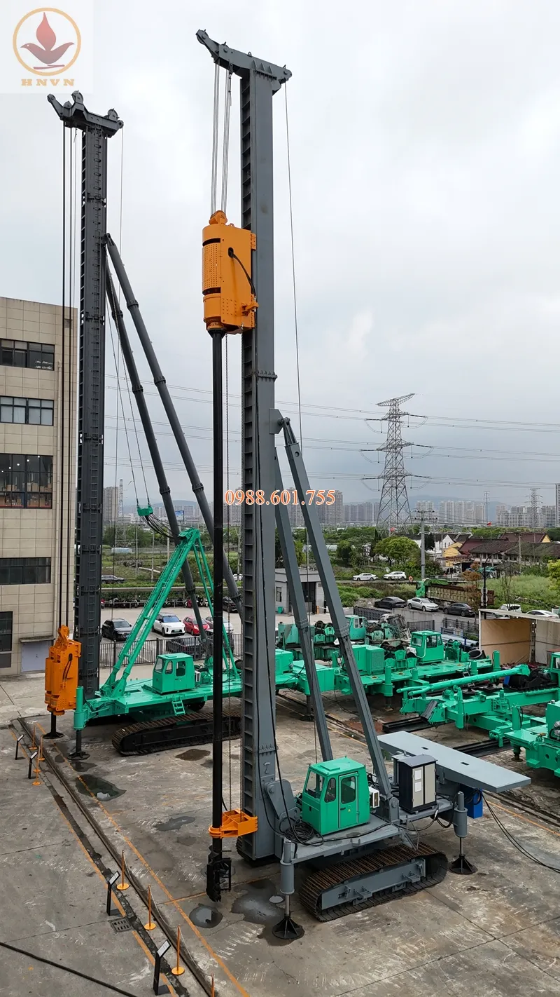 Ra mắt dòng máy cọc bánh xích JU90 – JU120 – JU160