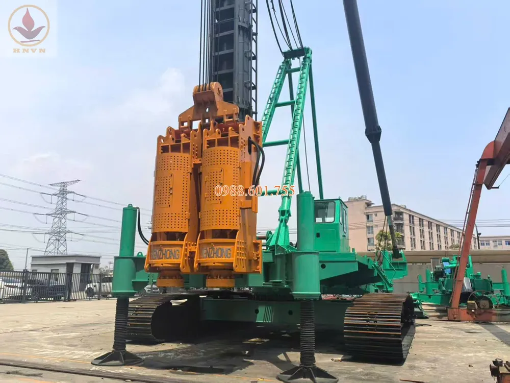 So sánh khả năng chịu tải và làm việc giữa máy khoan CDM JU160 của Zhenzhong và máy DH658- Nhật Bản