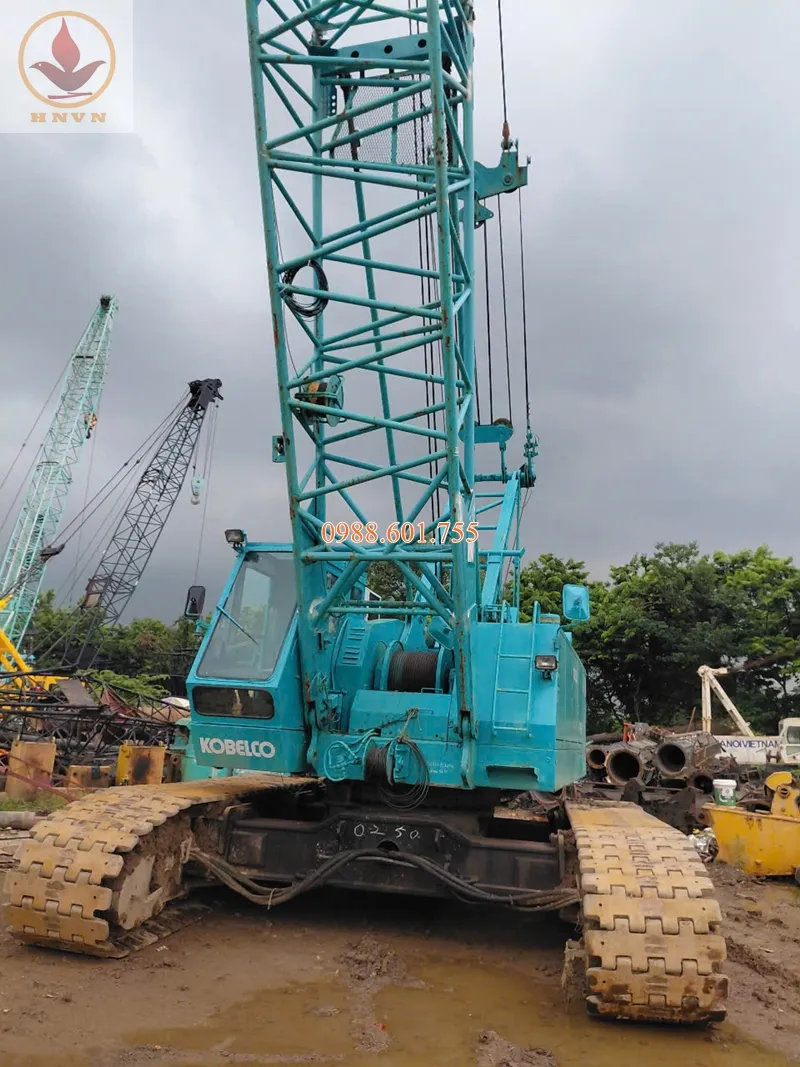 Bán cẩu bánh xích Kobelco 7065 đời 1995 – tải trọng 65 tấn