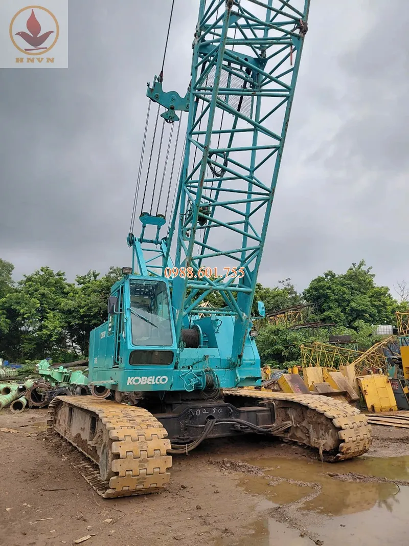 Bán cẩu bánh xích Kobelco 7065 đời 1995 – tải trọng 65 tấn
