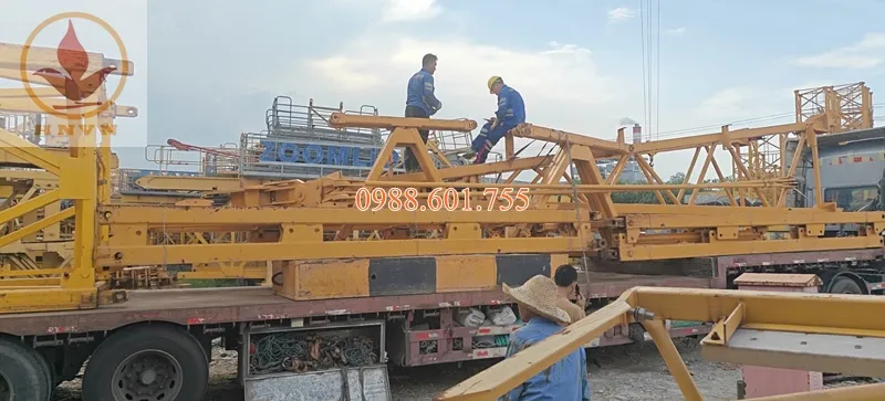 Cần trục tháp TC8039-25 sản xuất năm 2019 - Image 16
