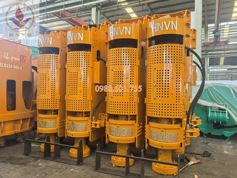 Đầu khoan xi măng đất CDM ZHENGZHONG – Giải pháp tin cậy cho thi công xử lý nền đất yếu