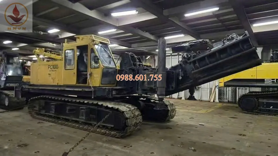 Hitachi PD100 – “Lão Tướng” Leader 30m vẫn được ưa chuộng trong thi công nền móng