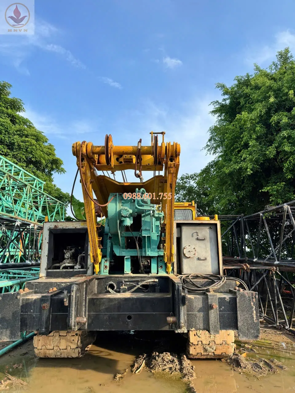 Hitachi PD100 – “Lão Tướng” Leader 30m vẫn được ưa chuộng trong thi công nền móng
