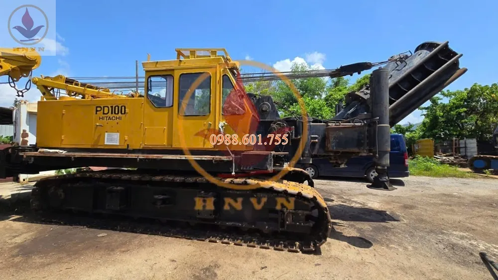 Hitachi PD100 – “Lão Tướng” Leader 30m vẫn được ưa chuộng trong thi công nền móng