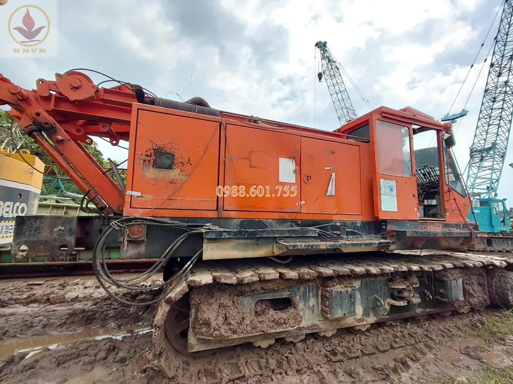 Kobelco 130P-100C – Leader 24m, dòng máy nền bền bỉ cho thi công cọc