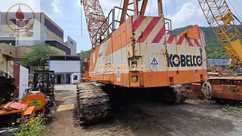 KOBELCO 7080 ĐỜI 1994 – CẨU BÁNH XÍCH 80 TẤN SẴN BÃI