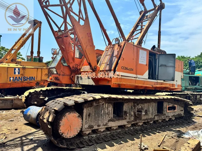 KOBELCO 7080 ĐỜI 1994 – CẨU BÁNH XÍCH 80 TẤN SẴN BÃI