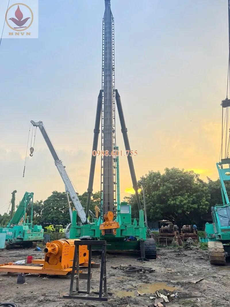 Máy khoan cọc xi măng đất CDM JU160 – ZHENGZHONG | Giải pháp xử lý nền đất yếu hiệu quả